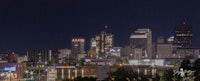 kansas city skyline at night