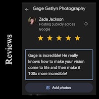 a photo of a photo of a person with a star on it