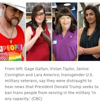 Gage Gatlyn about military trans ban 2017
